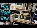 So much retro tech at free geek twin cities