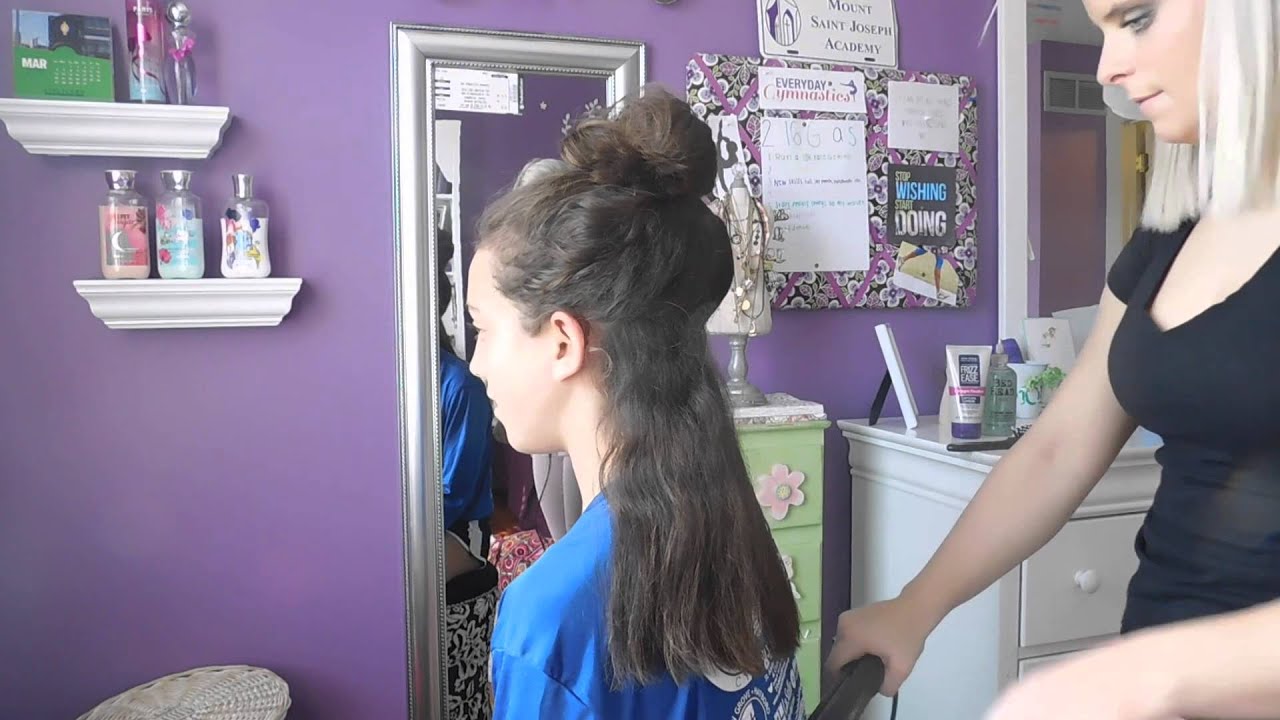 How To Manage Thick Frizzy Hair Youtube