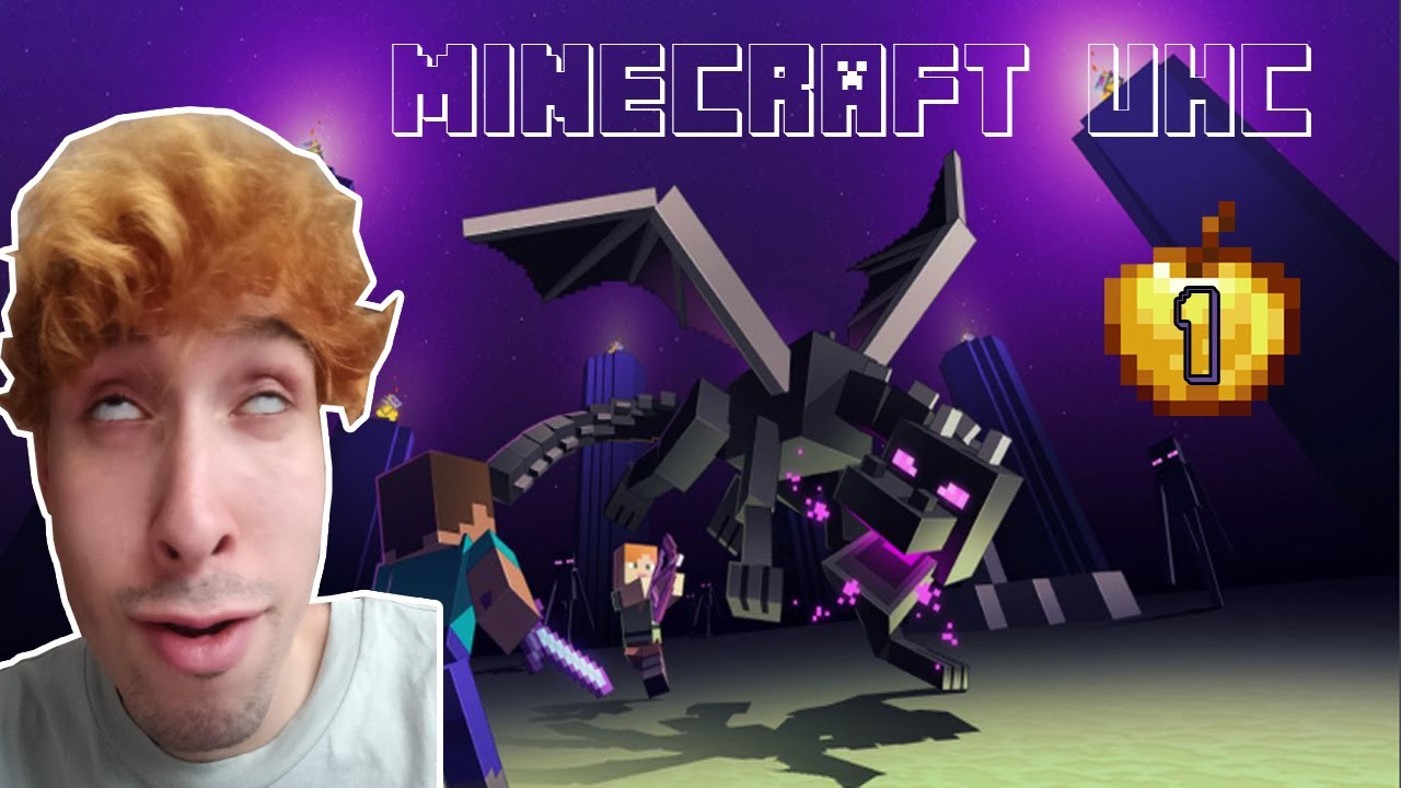 DERROTO AL ENDERDRAGON EN MINECRAFT ULTRA HARDCORE | Minecraft UHC #1 ...