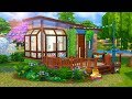 Hippie Tiny House // Sims 4 Speed Build