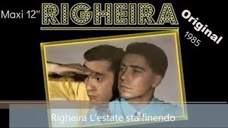 Righeira. L' Estate Sta Finendo, Maxi 12''. Official&Original Master. 1985