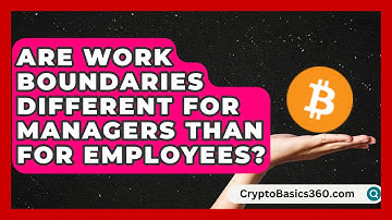 Are Work Boundaries Different for Managers Than for Employees? | Work Life Balance Experts News