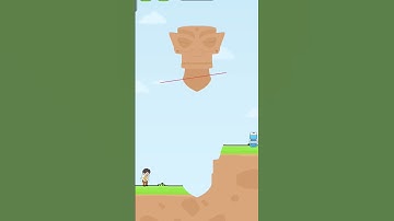 Slice to save the game funny moment Level 1 #gameplay #like #viral #slicetosave #shorts #shortsfeed