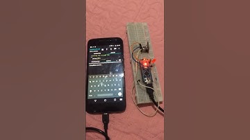 Arduino no celular     #arduino #arduinoproject #arduinobrasil #arduinonano #arduinonocelular
