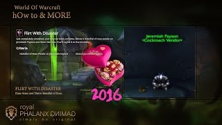 World Events-2016 Love Is In The Air-Jeremiah Payson, Flirt With Disaster Achievement