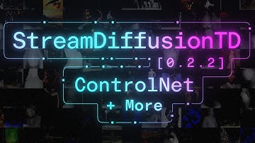 ControlNet in TouchDesigner - StreamDiffusionTD 0.2.2