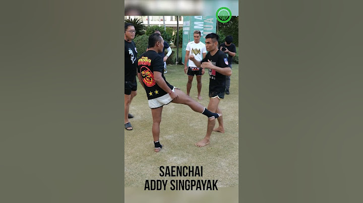 Saenchai Muay Thai - Setting up BIG Low Kicks