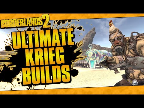 Video: Borderlands 2: Watak Baru Krieg The Psycho, Peningkatan Tahap Tahap, Mod Ultimate Vault Hunter