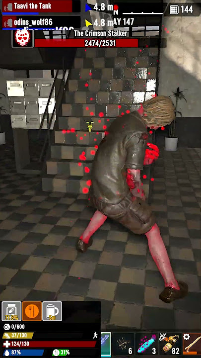 THEY HIT SO HARD!!! | 7 Days to Die Your End Mod Let’s Play #shorts