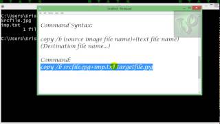 Demo on Steganography part 1