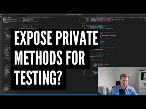 Expose Private Methods For Testing? (Angular Question)