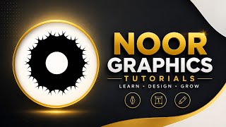 🔥Create a Stunning 3D Logo in Minutes | Easy Tutorial ✨@NoorGraphics333 #logo #graphicdesign 