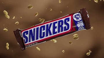 3D Snickers Commercial #snickers #advertising #3d
