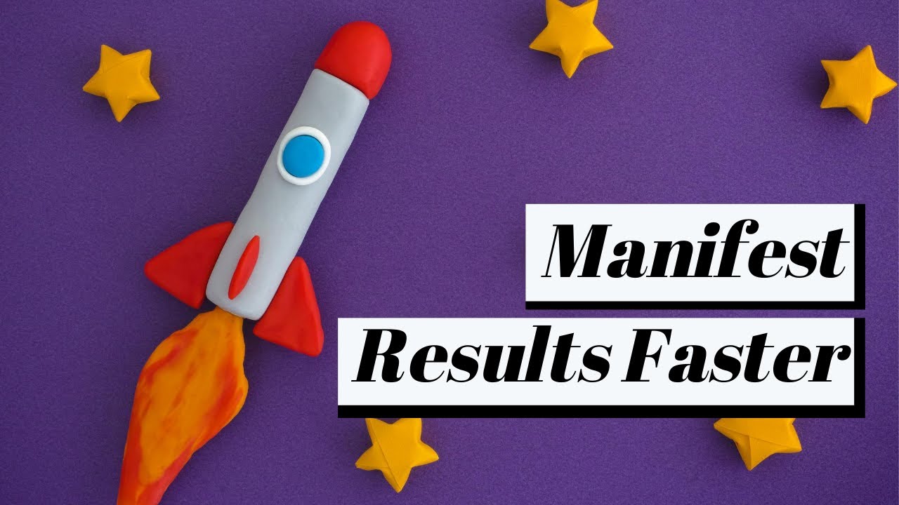 Manifest Results Faster