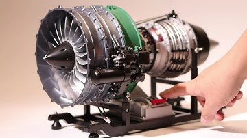 🚀 【TECHING Turbofan Engine Model DM119 – Unlocking the Secrets of Aviation Engineering!】