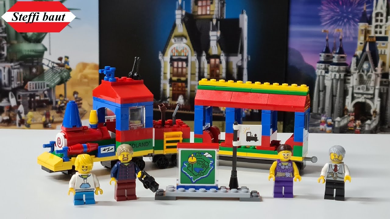 LEGO 40166 Legoland Train unboxing & build