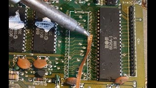 Easy Desoldering and Removal of DIP Chips