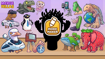 Merge Fellas Italian Brainrot 14 Maker Mode 9 Gameplay | NEW MODE - Reaching Max Level