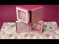 Pop Up Frame Card Tutorial | Scrapbook Cube Tower Page 3D | Birthday Card