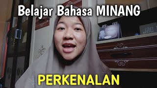 CEPAT PANDAI BAHASA MINANG 1 - PERKENALAN DIRI