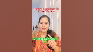 I can’t believe it works! #shorts #trending #ytshorts #viralshorts #funny #lipsync #alphabet #new