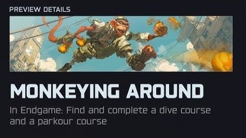 Black Ops 7 Endgame Dark Ops "Monkeying Around" (Almost found! 3 parkours 1 dive)