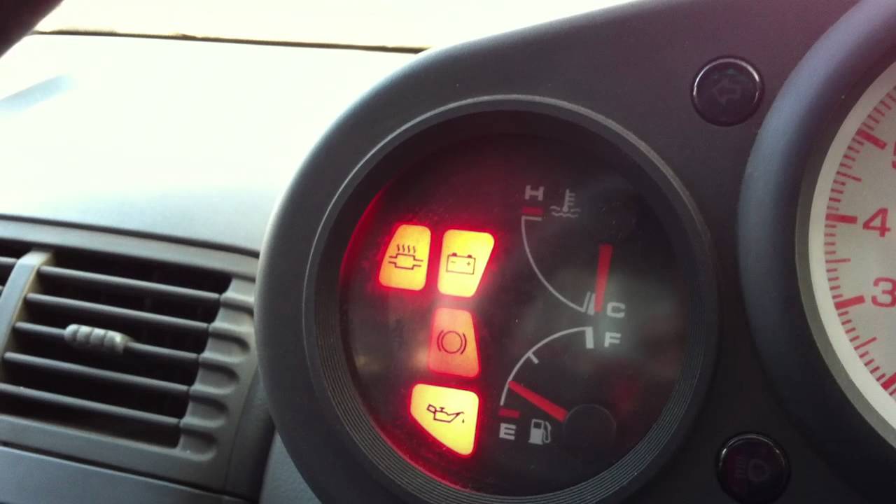 ホンダビート チェックランプ ９点灯 Youtube