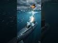 Tiny Navy Submarine Underwater Missile Attack 😱🚀 #duet#shorts  #RCSubmarine #Navy #MissileLaunch
