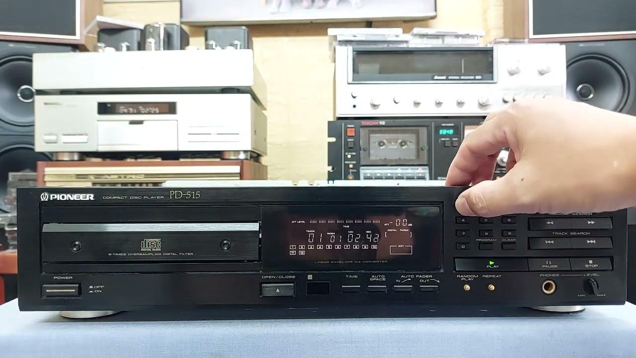Đã bán) Đầu PIONEER PD-515 mắt đọc mạnh, không kén đĩa, xuất âm
