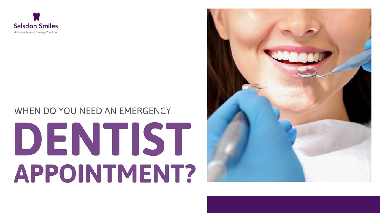When Do you Need an Emergency Dentist Appointment? YouTube
