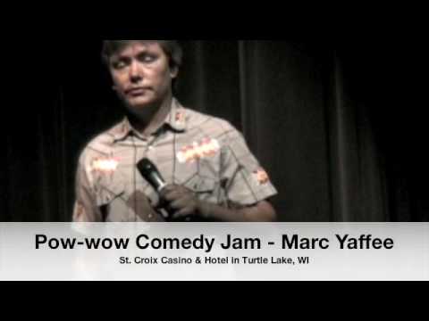 Marc Yaffee of the Pow-wow Comedy Jam Tour, performing at the St. Croix Casino in Turtle Lake, WI. Video shot and produced by Kimberlie Acosta.