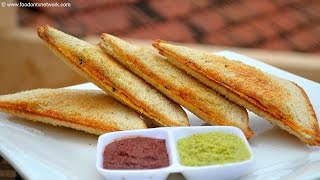 Bombay Toast Recipe | How To Make Masala Toast | Quick & Easy Fast Food