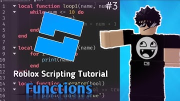 Functions - Roblox Scripting Tutorial