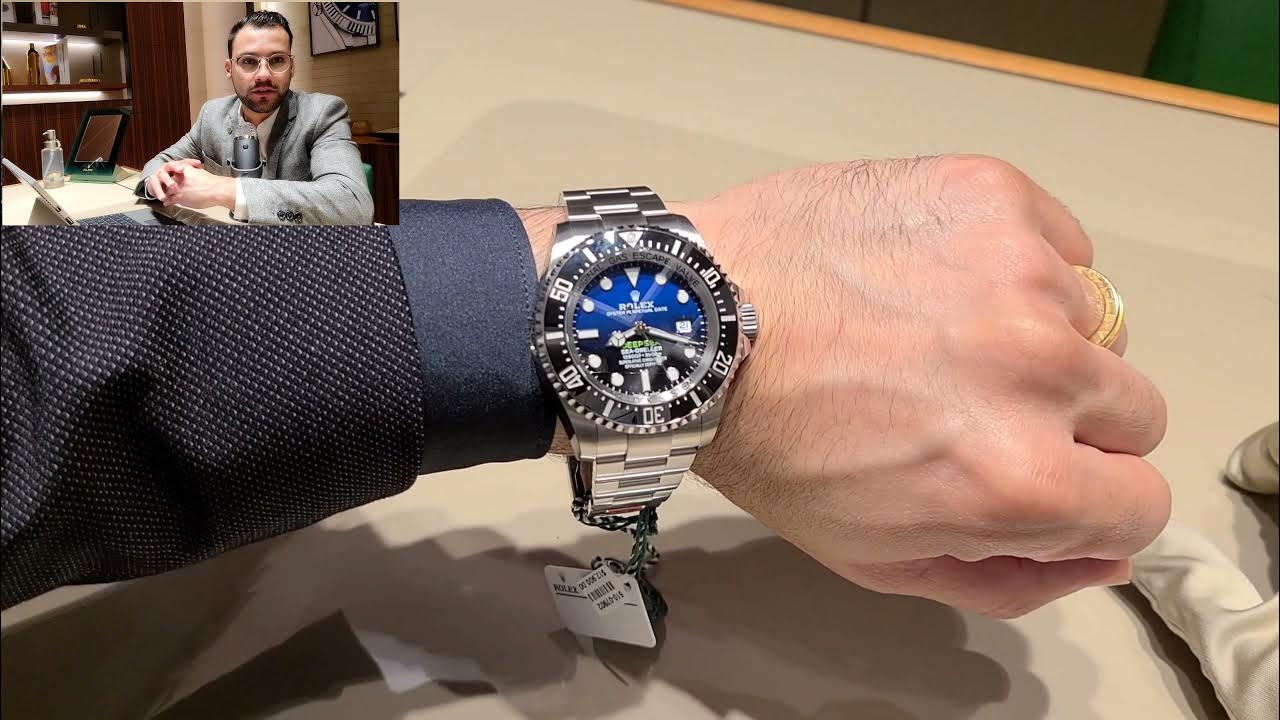 Rolex james cameron on wrist Clearance