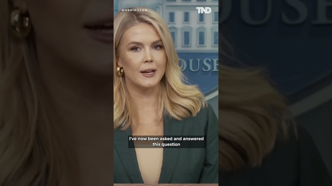 Karoline Leavitt Refuses To Take CNN S Kaitlan Collin Follow Up Question During Tense Briefing