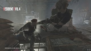 Re4 Remake How To Fight Krauser First Encounter, Cqc Fight
