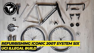 Refurbishing and building ICONIC Cannondale SystemSix from 2007 (RIM BRAKES AREN'T DEAD!)