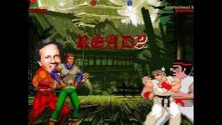 mugen dink smallwood[the none]& senator lieber man vs uppercat & international karateka