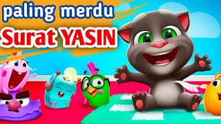 Talking tom_ murottal surat Yasin_ surat Yasin animasi kucing