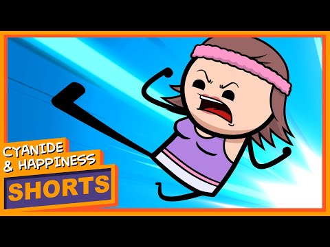 How To Defend Yourself In One Easy Step - Cyanide & Happiness Shorts