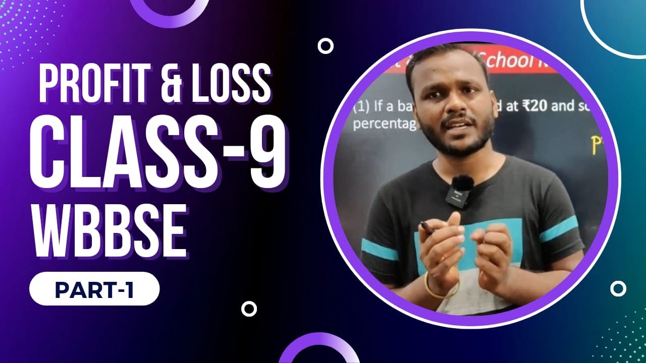 profit & loss| class9|wbbse|ganit prakash|madhyamik|part1