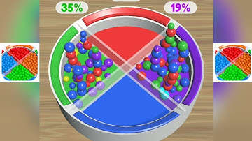 BEAD SORT NEW UPDATE GAMEPLAY WALKTHROUGH PART 8 | LEVEL #41 - #50 |