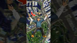 Franklin Jumping From Highest Building in Every GTA Game! 😲 #gta #gtav