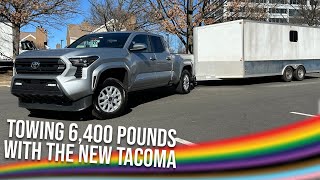 2024 Toyota Tacoma TOWING Review at Max 6,400 Lbs Rating