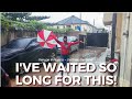 Its finally rainy season in lagos