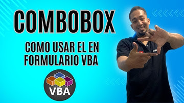 Como usar el Combobox en el formulario VBA en Excel Cap 8 #sepamosexcel #sepamosexcelvba #combobox