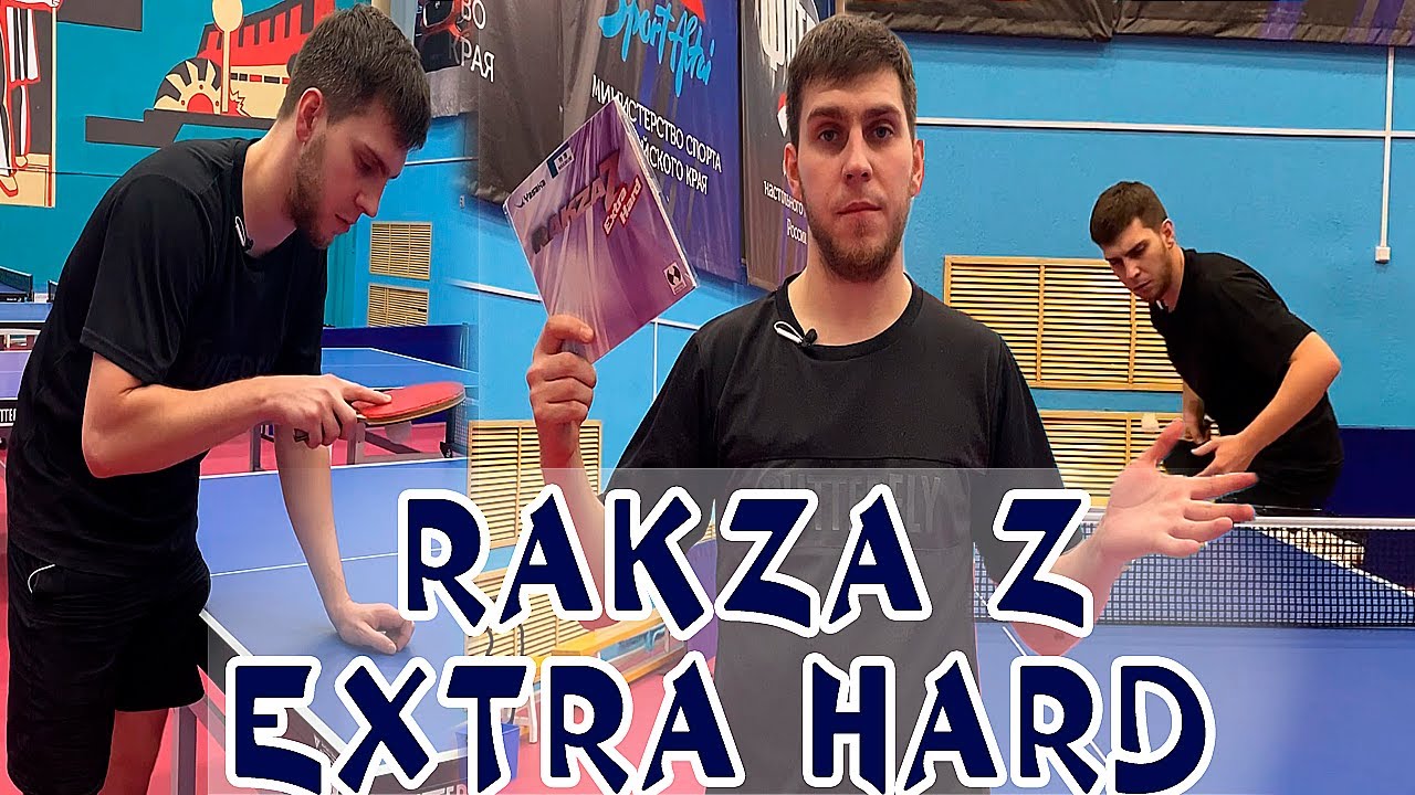 Лидер среди Европейских гибридов! Yasaka Rakza Z Extra Hard! Накладка для настольного тенниса