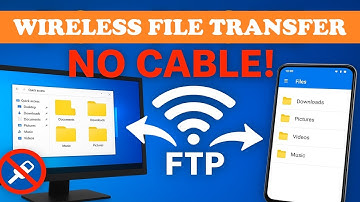 Fast Wireless File Transfer Between PC & Phone | No USB Cable Needed | WiFi FTP Server
