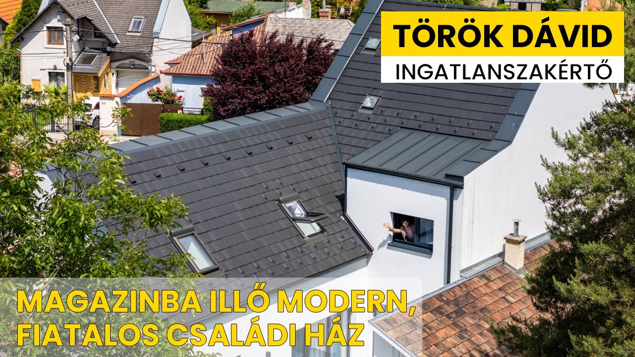 Magazinba illő modern, fiatalos családi ház
