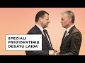 Speciali prezidentinių debatų laida. Pirmą kartą Gitanas Nausėda ir Saulius Skvernelis - akis į akį.